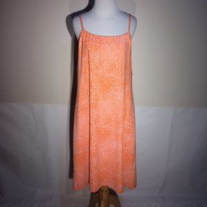 J McLaughlin Dress Animal Print Pink & Orange